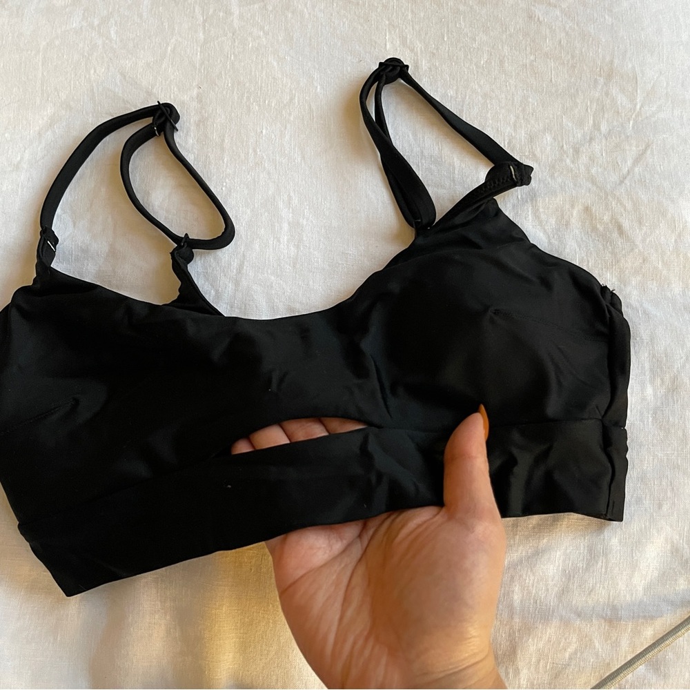 AERIE CUT-OUT SCOOP BIKINI TOP